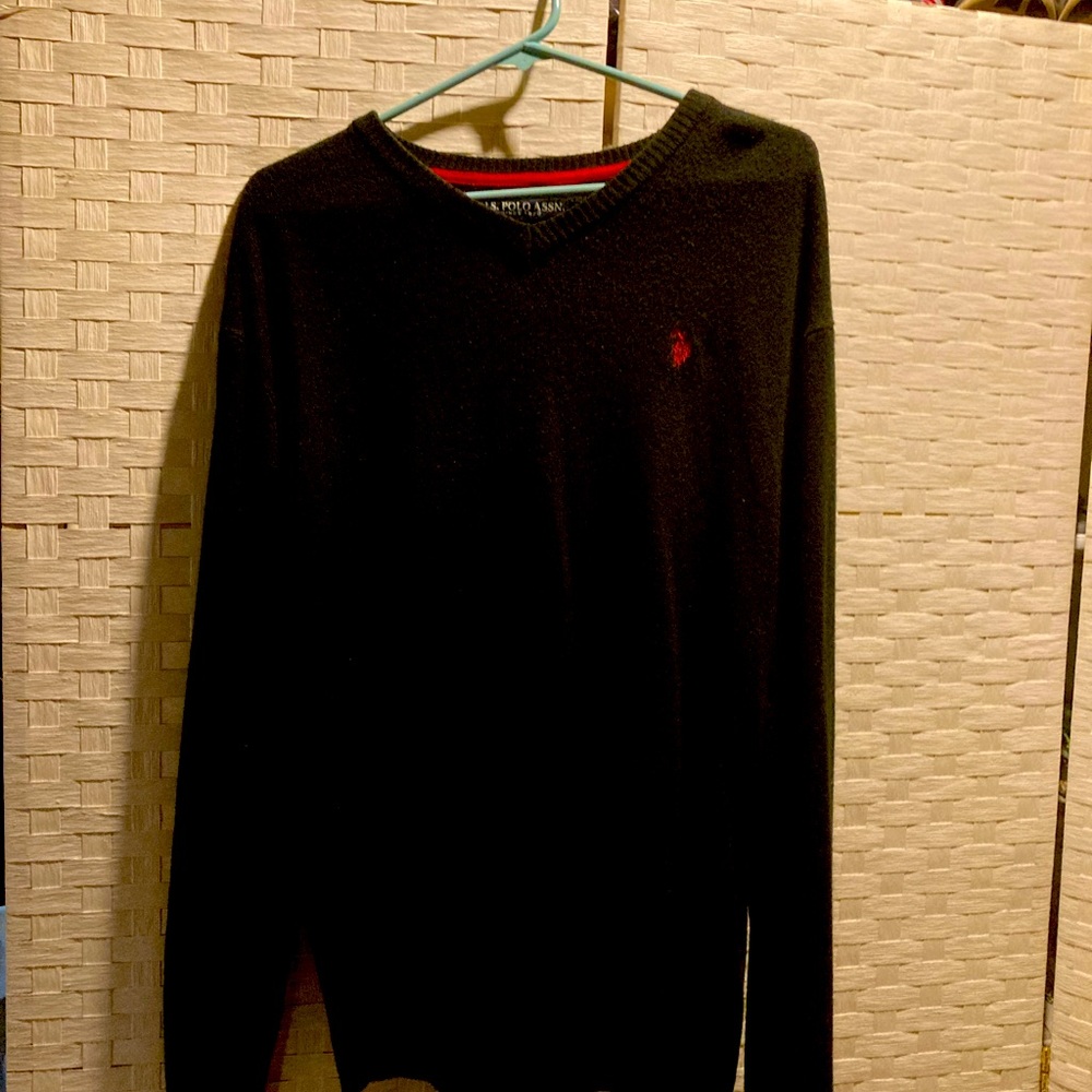 US Polo Association Mens V-neck sweater